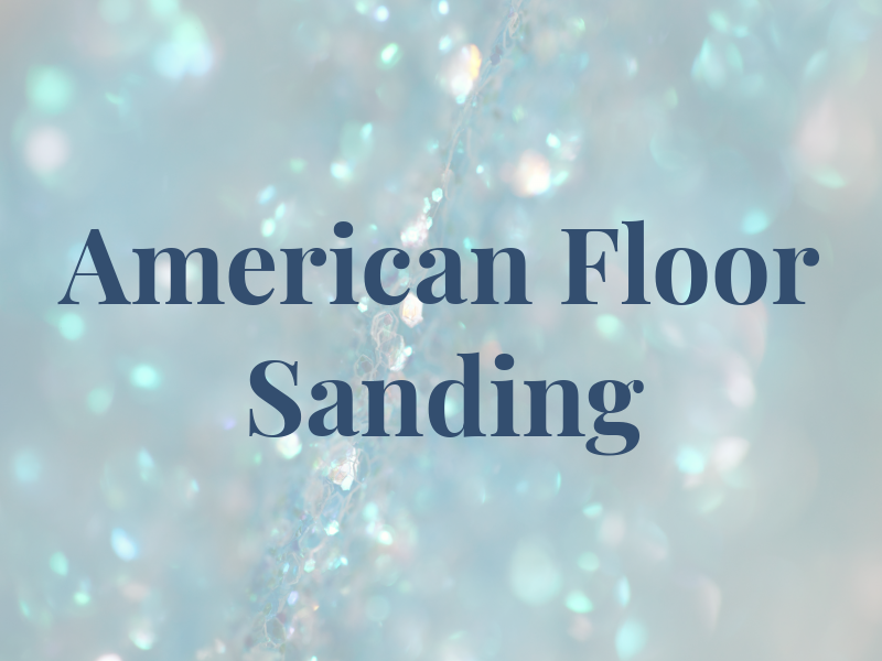 American Floor Sanding Co