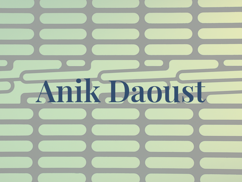 Anik Daoust