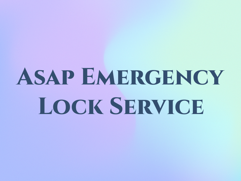 Asap Emergency Lock Service