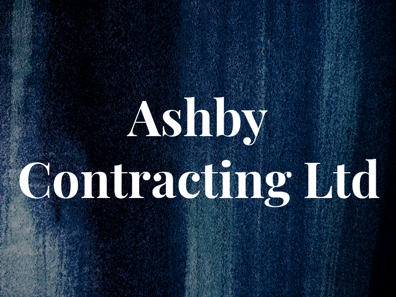 Ashby Contracting Ltd