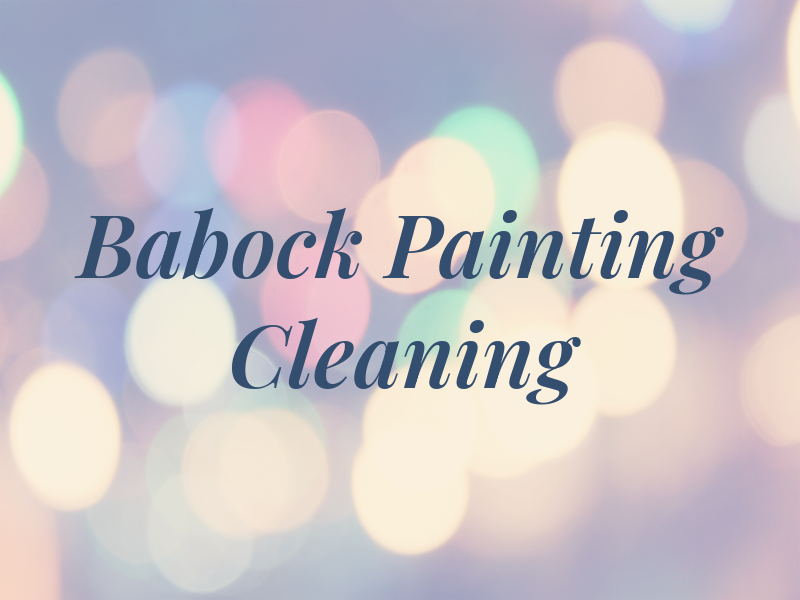 Babock Painting & Cleaning Ltd