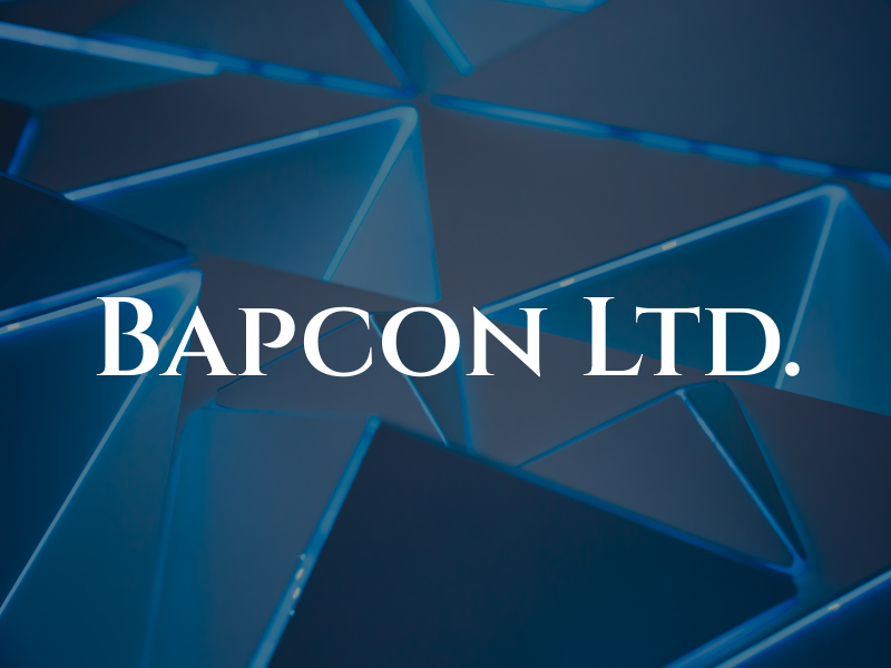 Bapcon Ltd.