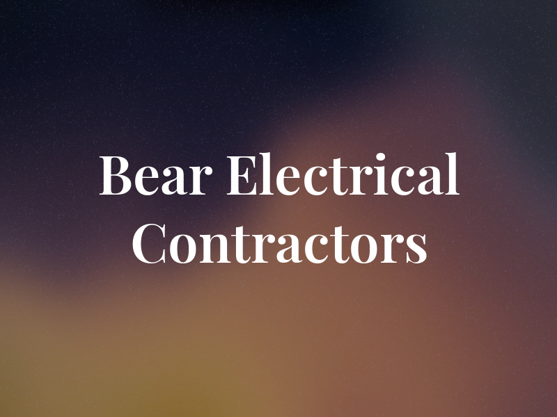 Bear Electrical Contractors Ltd