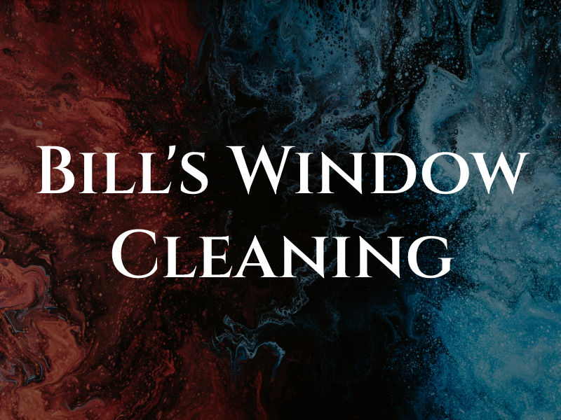 Bill's Window Cleaning