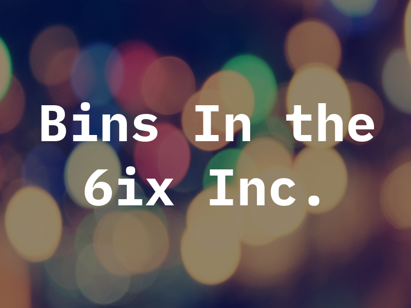 Bins In the 6ix Inc.