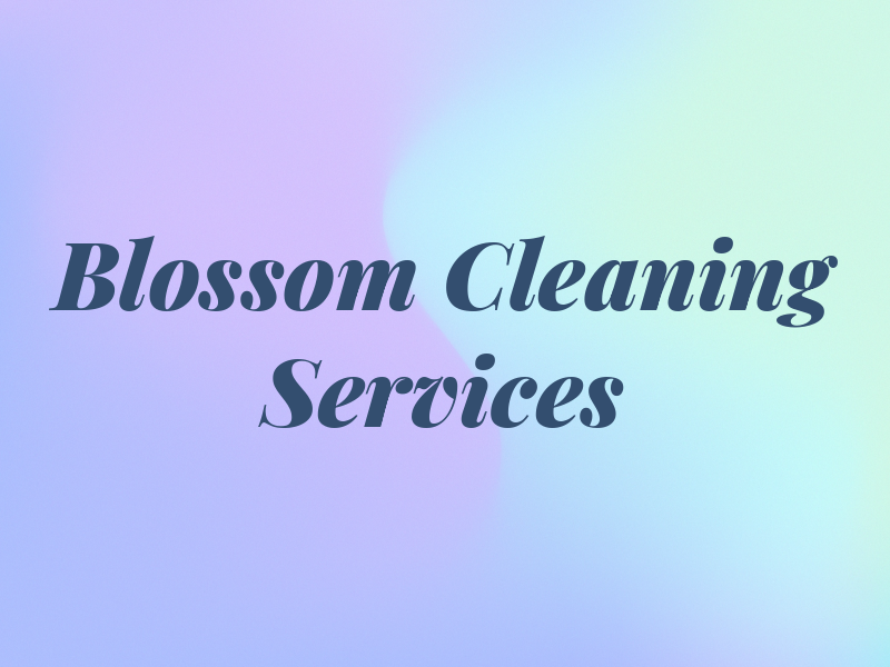 Blossom Cleaning Services