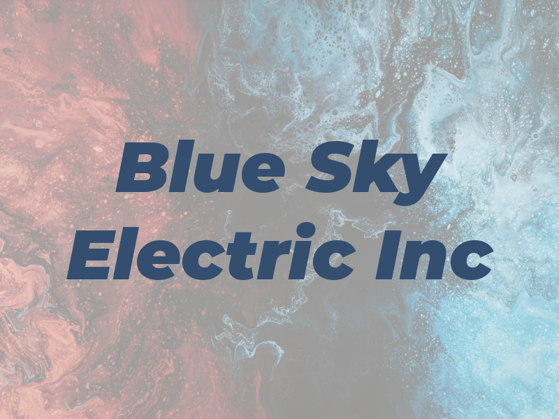 Blue Sky Electric Inc