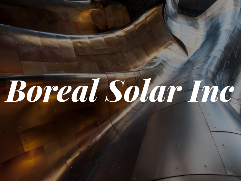 Boreal Solar Inc