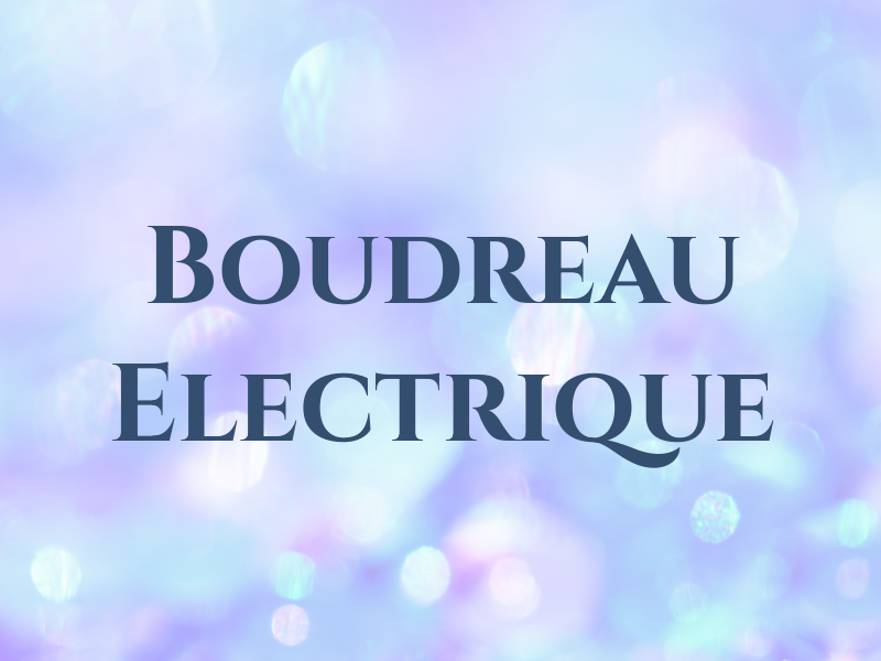 Boudreau Electrique