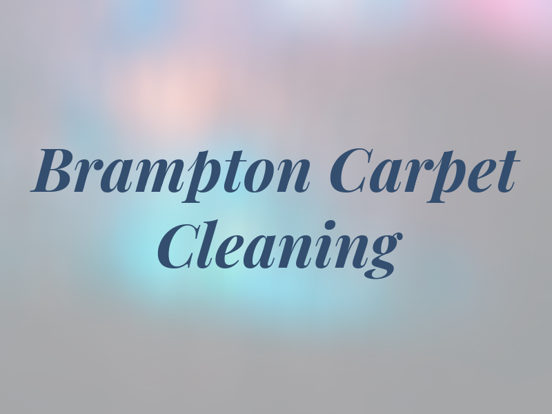Brampton Carpet Cleaning
