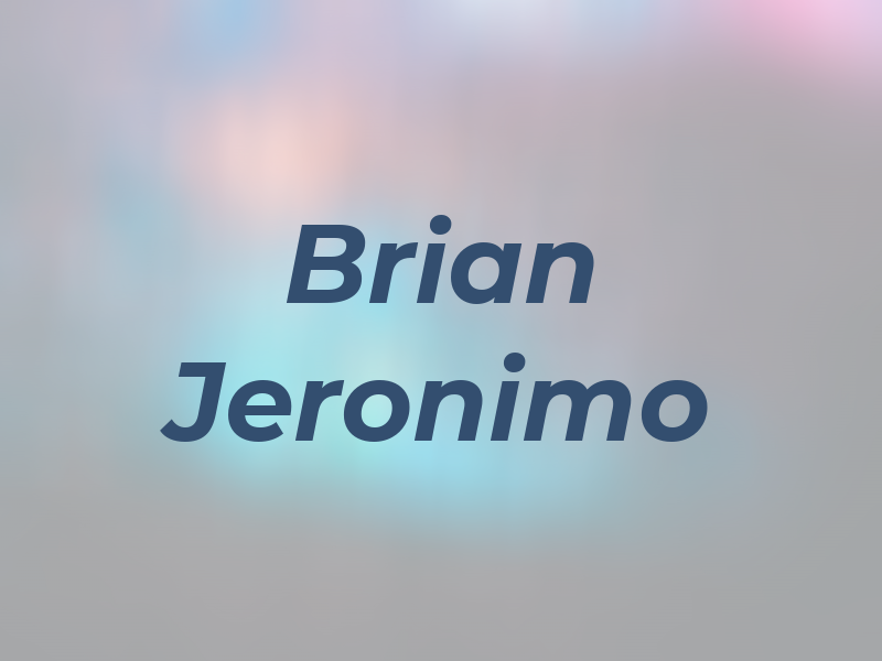 Brian Jeronimo