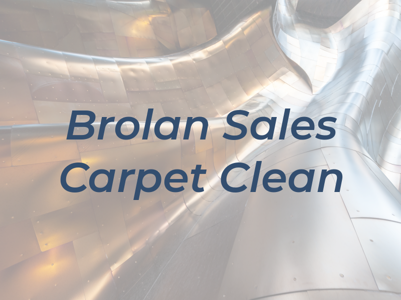 Brolan Sales Carpet Clean