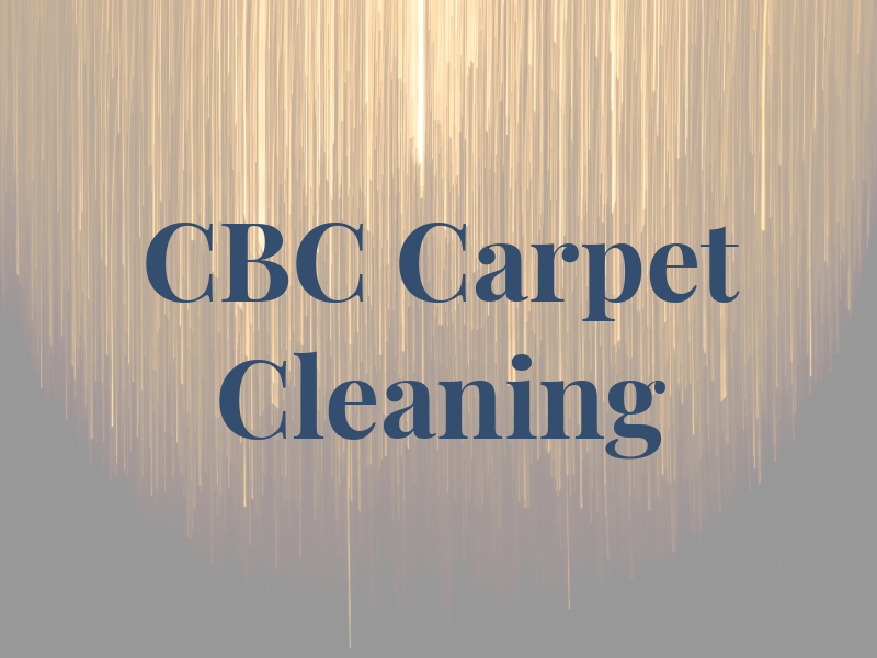 CBC Carpet Cleaning