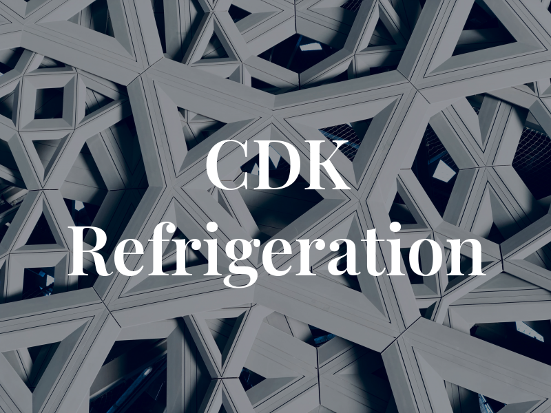 CDK Refrigeration