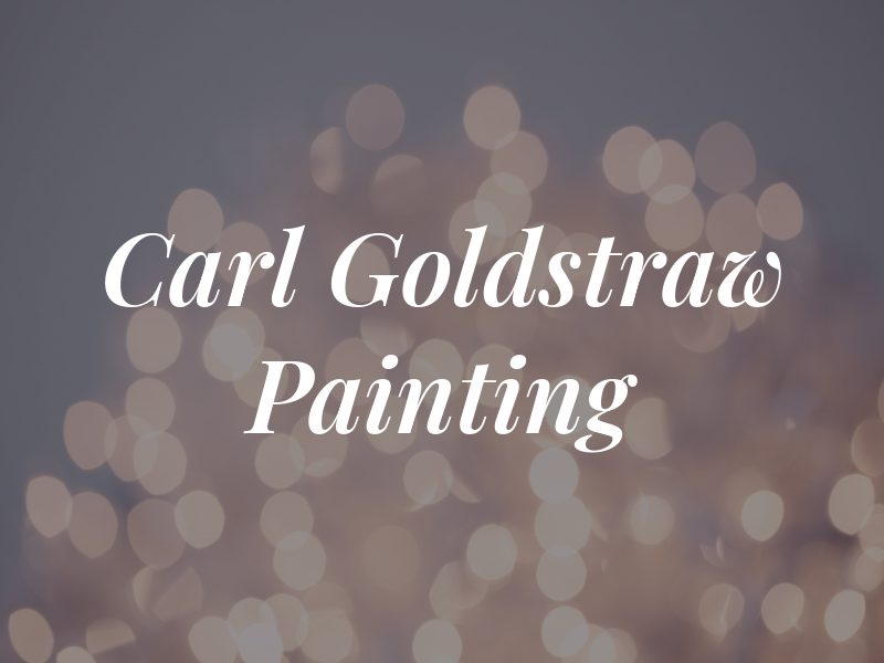 Carl Goldstraw Painting