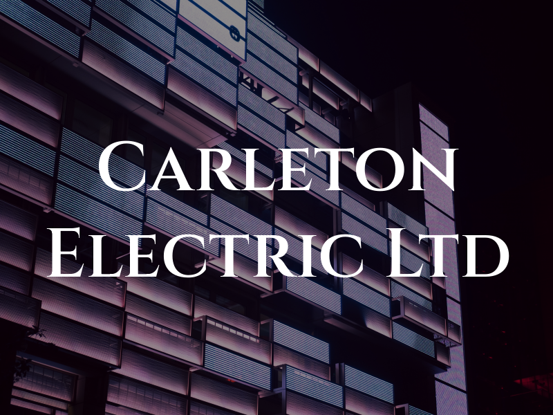 Carleton Electric Ltd