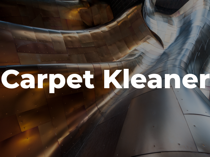 Carpet Kleaner