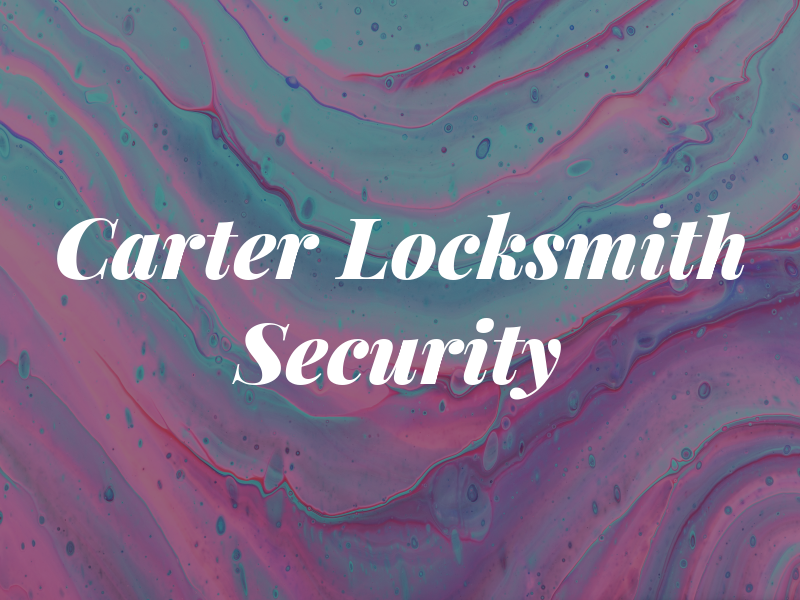 Carter Locksmith & Security