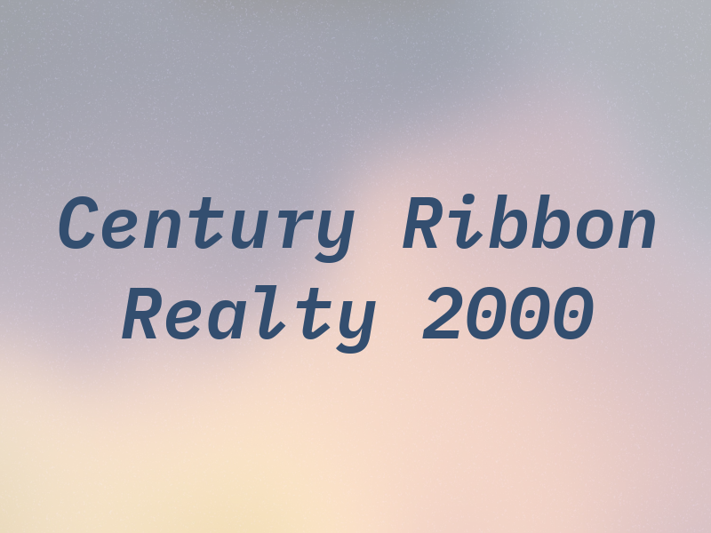 Century 21 Red Ribbon Realty 2000 Ltd