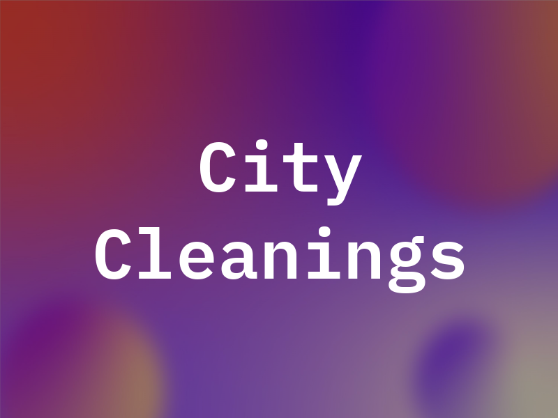 City Cleanings