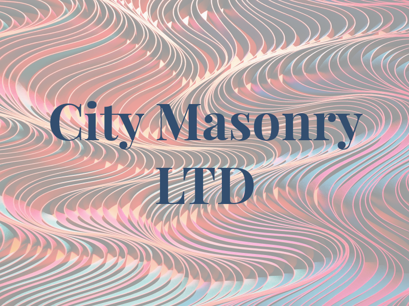 City Masonry LTD