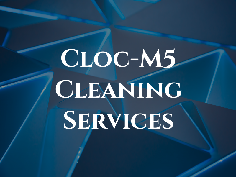 Cloc-M5 Cleaning Services