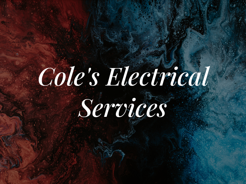 Cole's Electrical Services