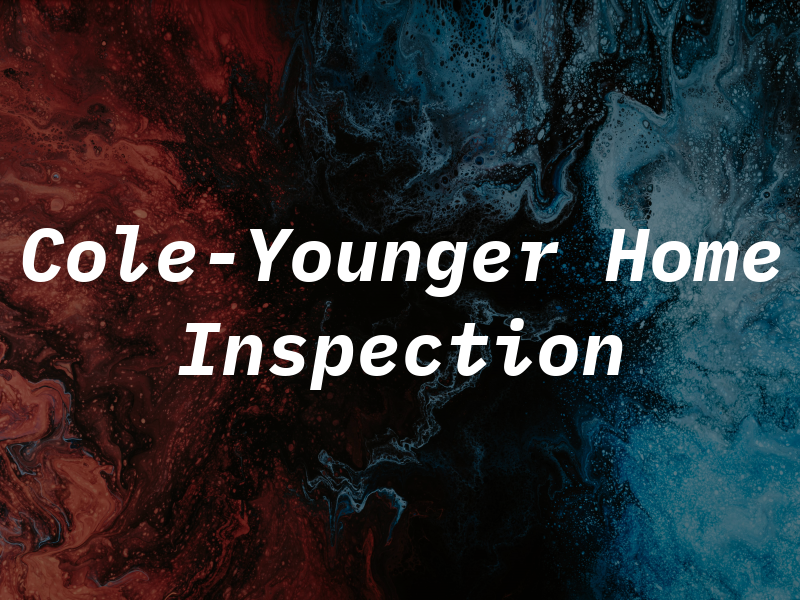 Cole-Younger Home Inspection