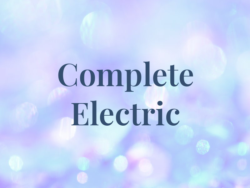 Complete Electric