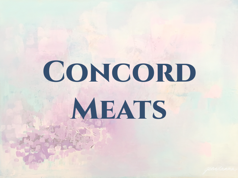 Concord Meats