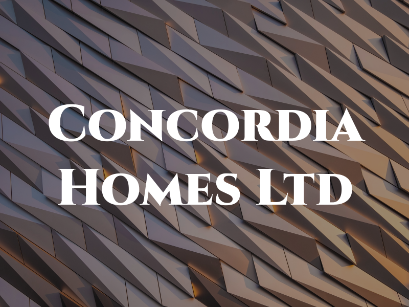 Concordia Homes Ltd