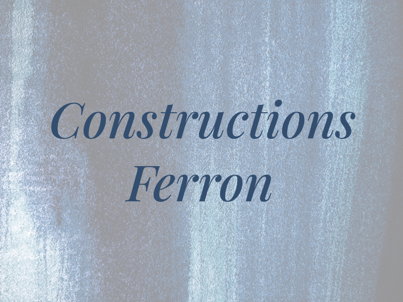 Constructions Ferron