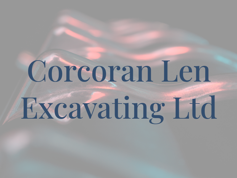 Corcoran Len Excavating Ltd