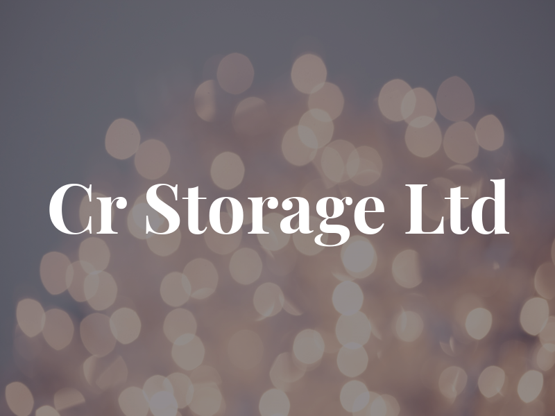 Cr Storage Ltd