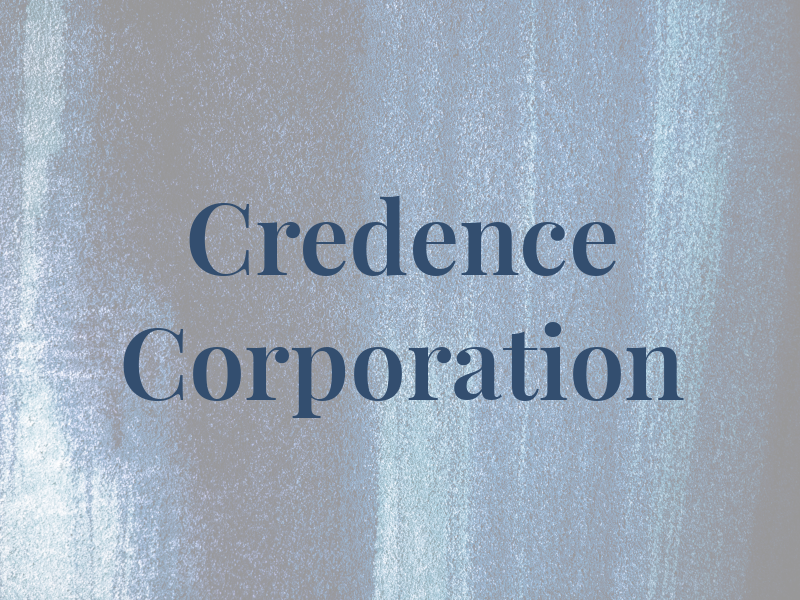 Credence Corporation