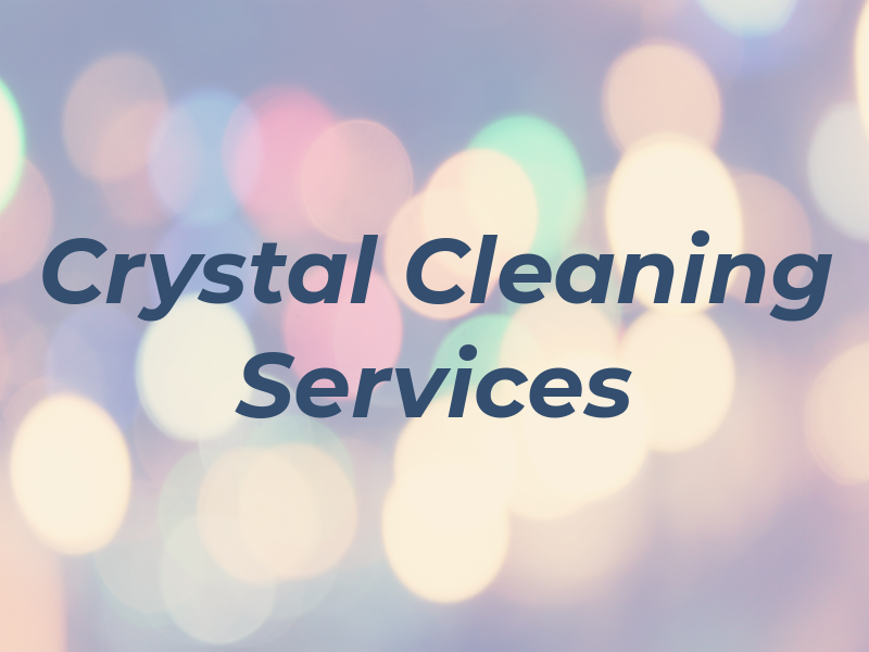 Crystal Cleaning Services