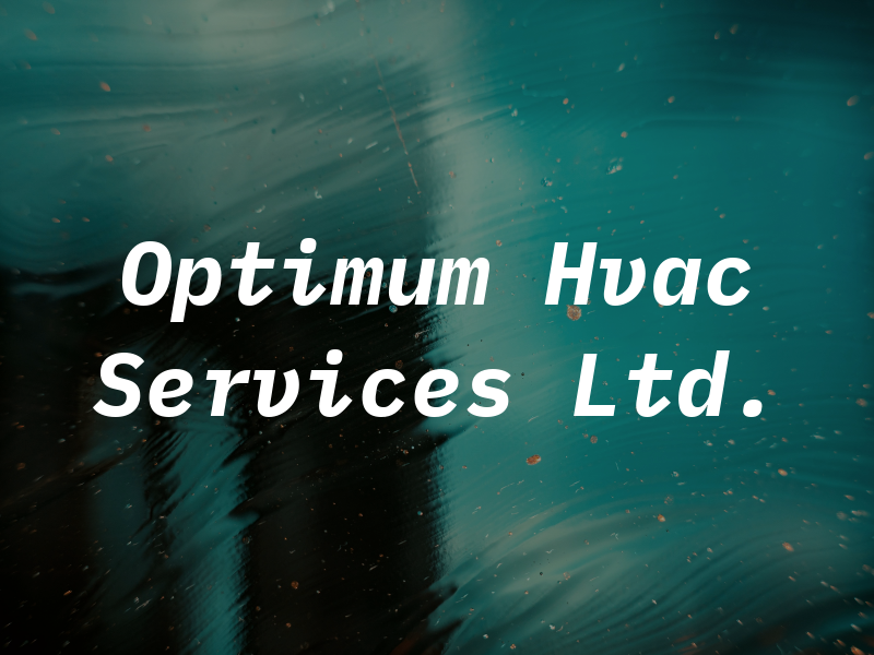 D W Optimum Hvac Services Ltd.