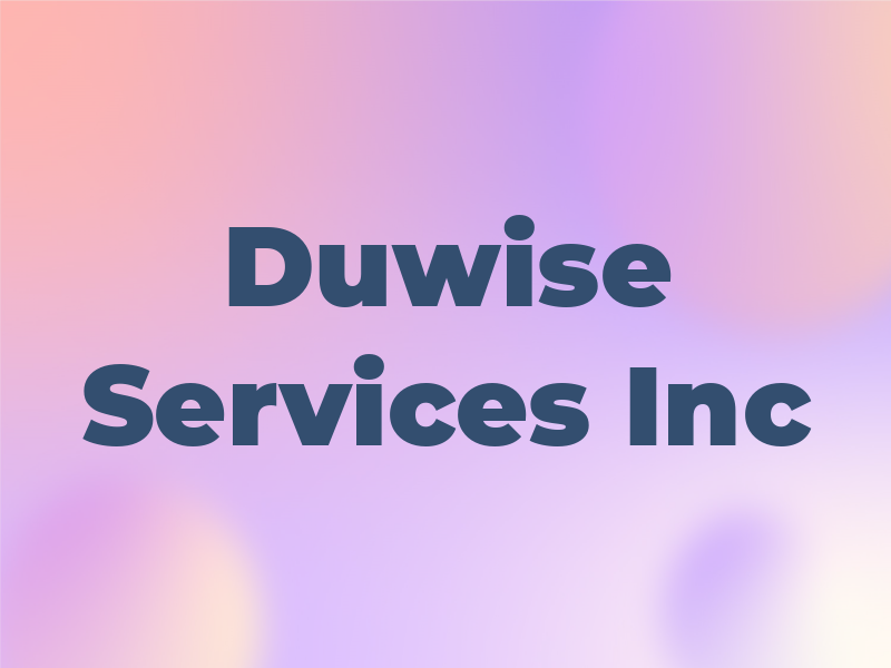 Duwise Services Inc