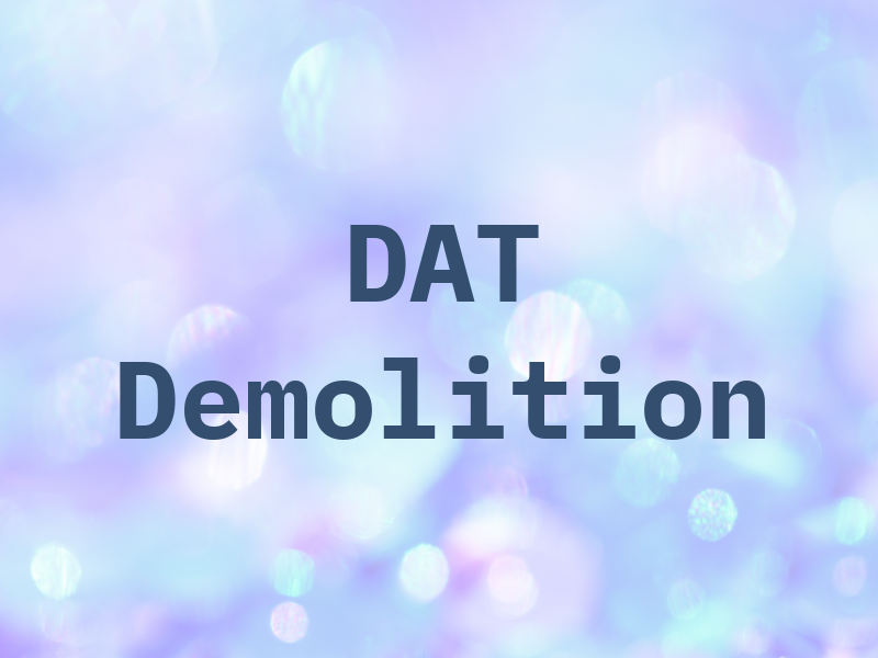 DAT Demolition