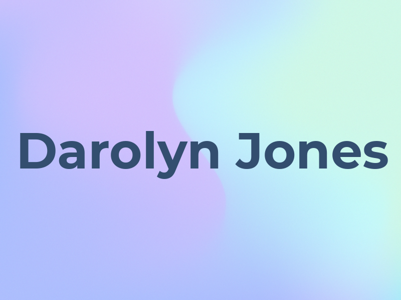 Darolyn Jones