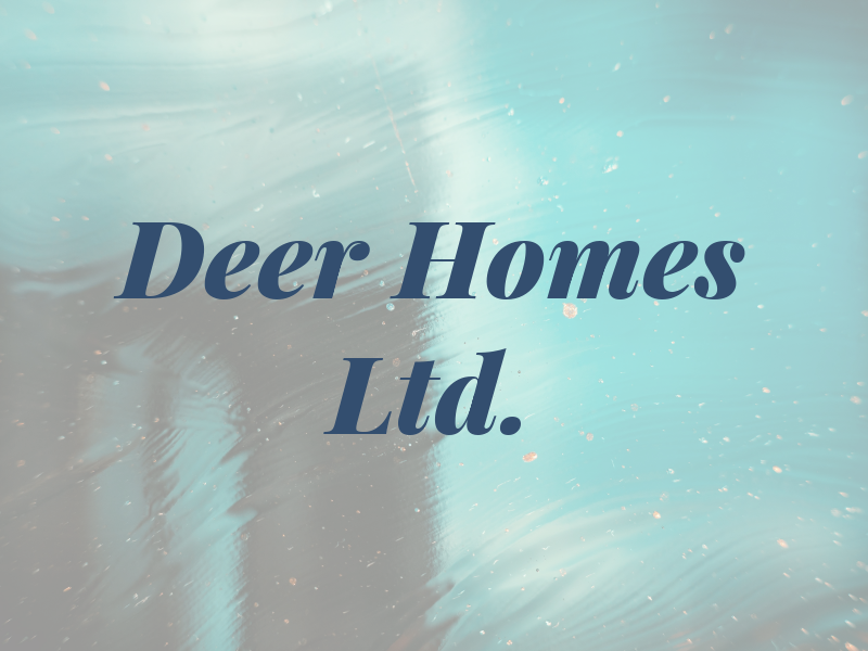 Deer Run Homes Ltd.