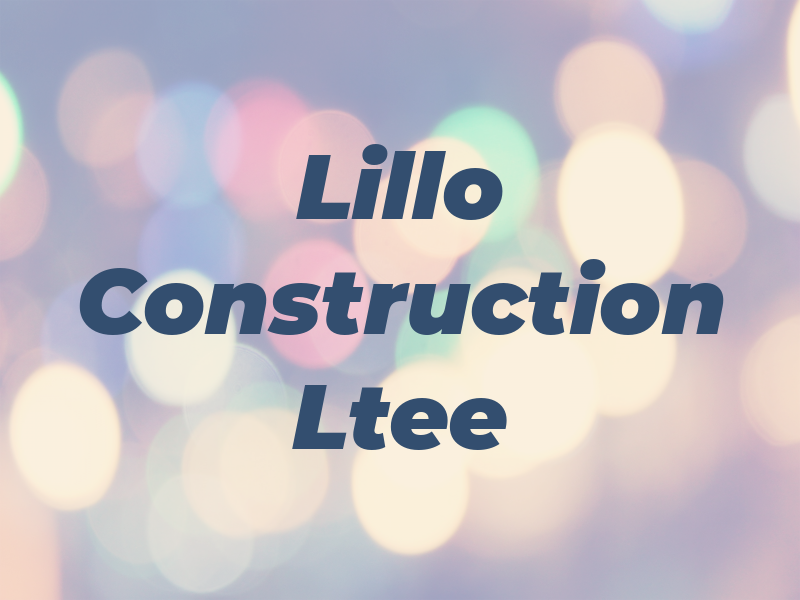 Di Lillo Construction Ltee