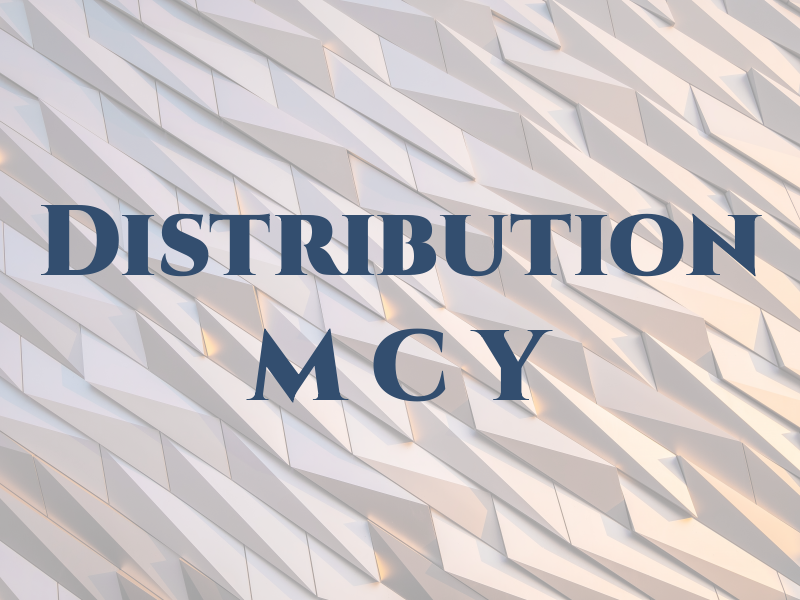 Distribution M C Y