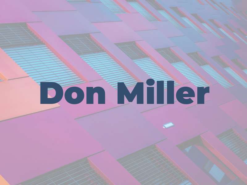Don Miller