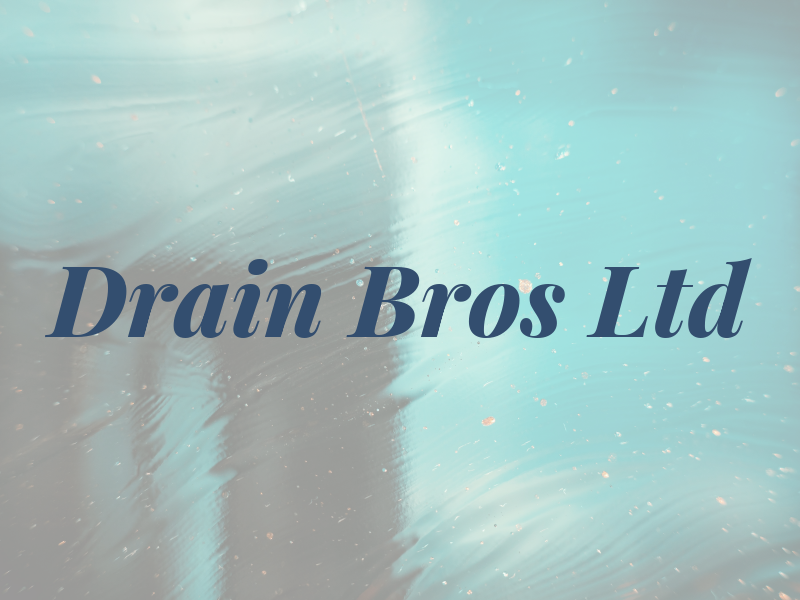Drain Bros Ltd