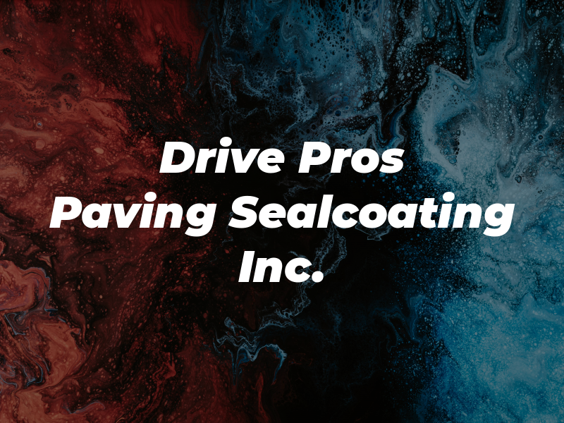 Drive Pros Paving & Sealcoating Inc.