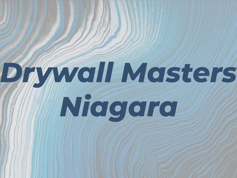 Drywall Masters OF Niagara