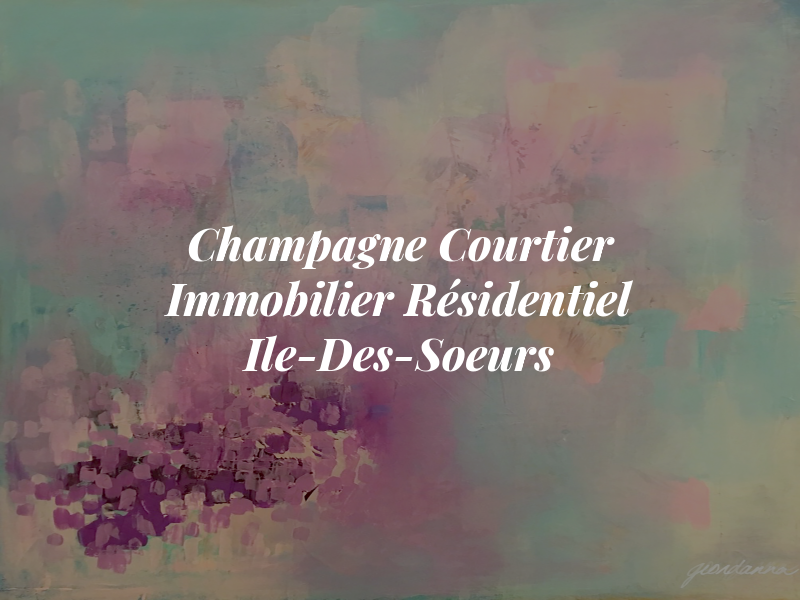 Eve Champagne Courtier Immobilier Résidentiel Ile-Des-Soeurs