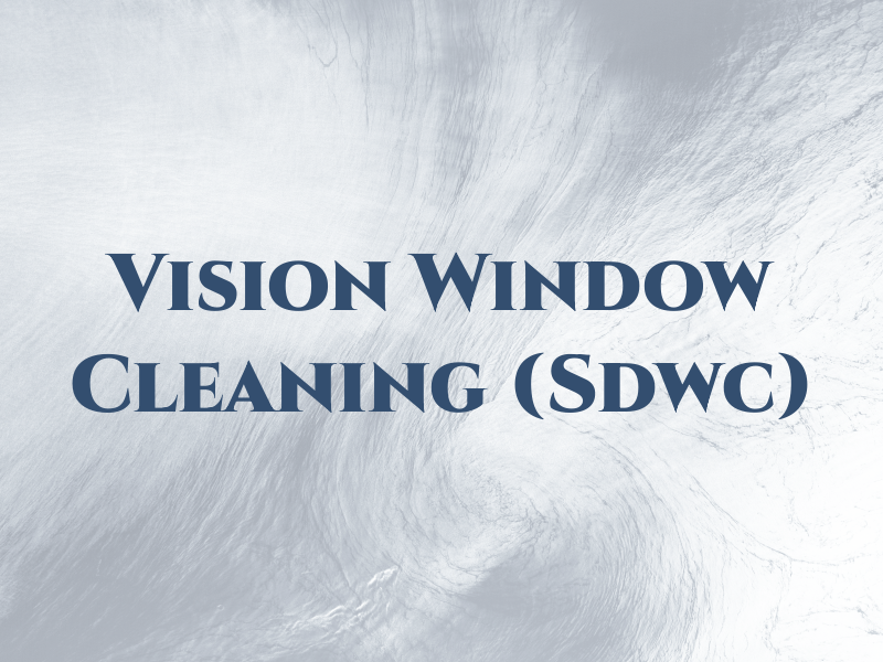 Eco Vision Window Cleaning (Sdwc)