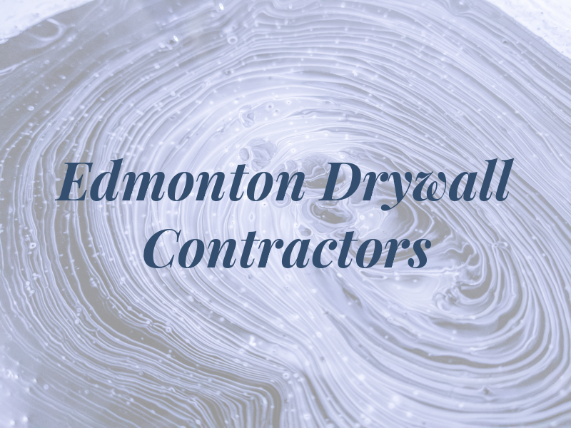 Edmonton Drywall Contractors